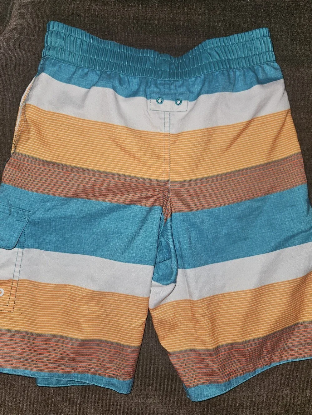 Boys Swim Trunks Size 12 Cabana Life with a swim rash guard shirt